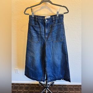 Free People High waisted bell jeans size 29
